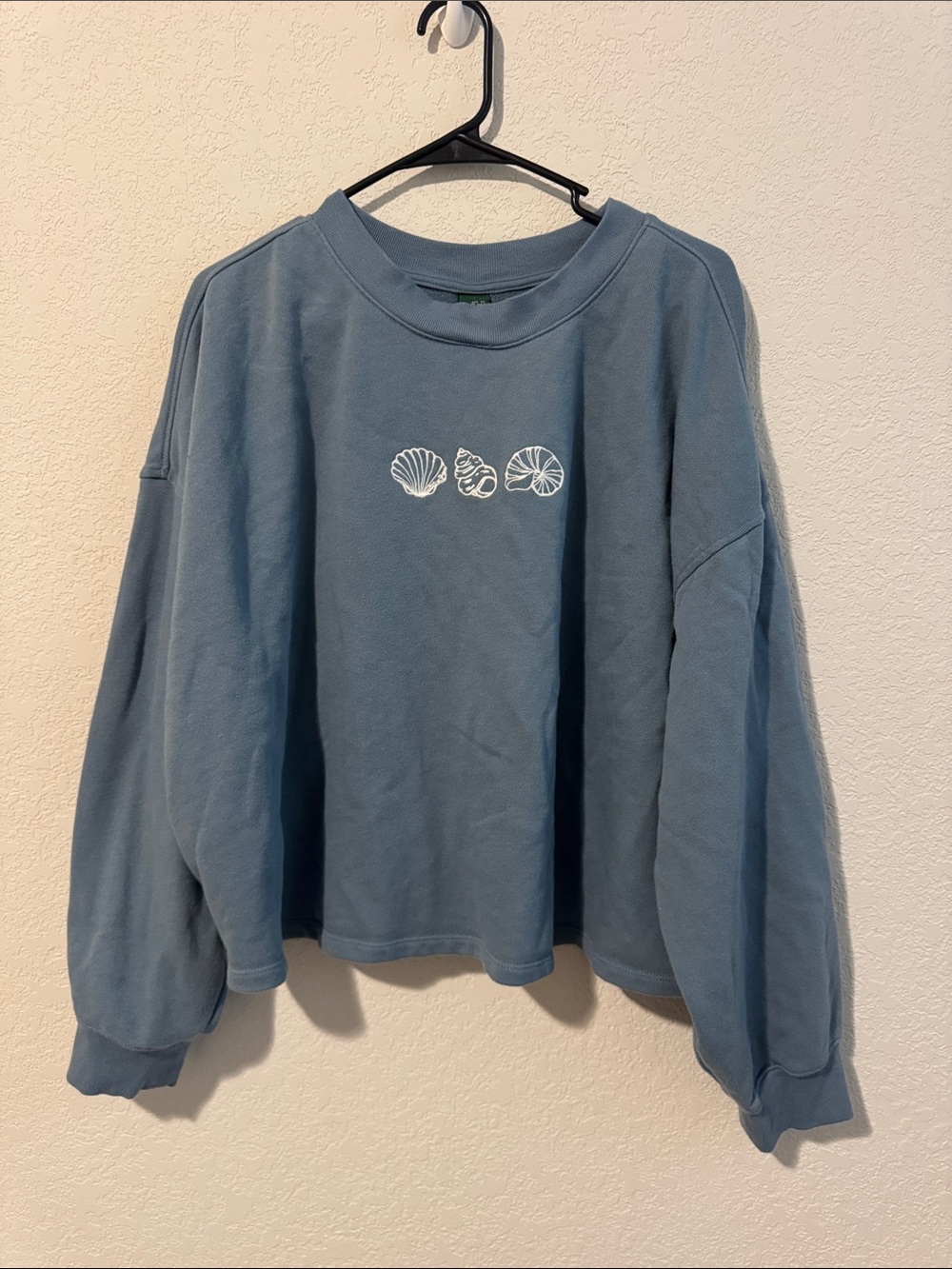 wild fable Light Blue Crewneck Sweatshirt